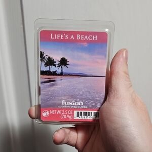 NWT Fusion Wax Melt Cubes Bar Life's A Beach